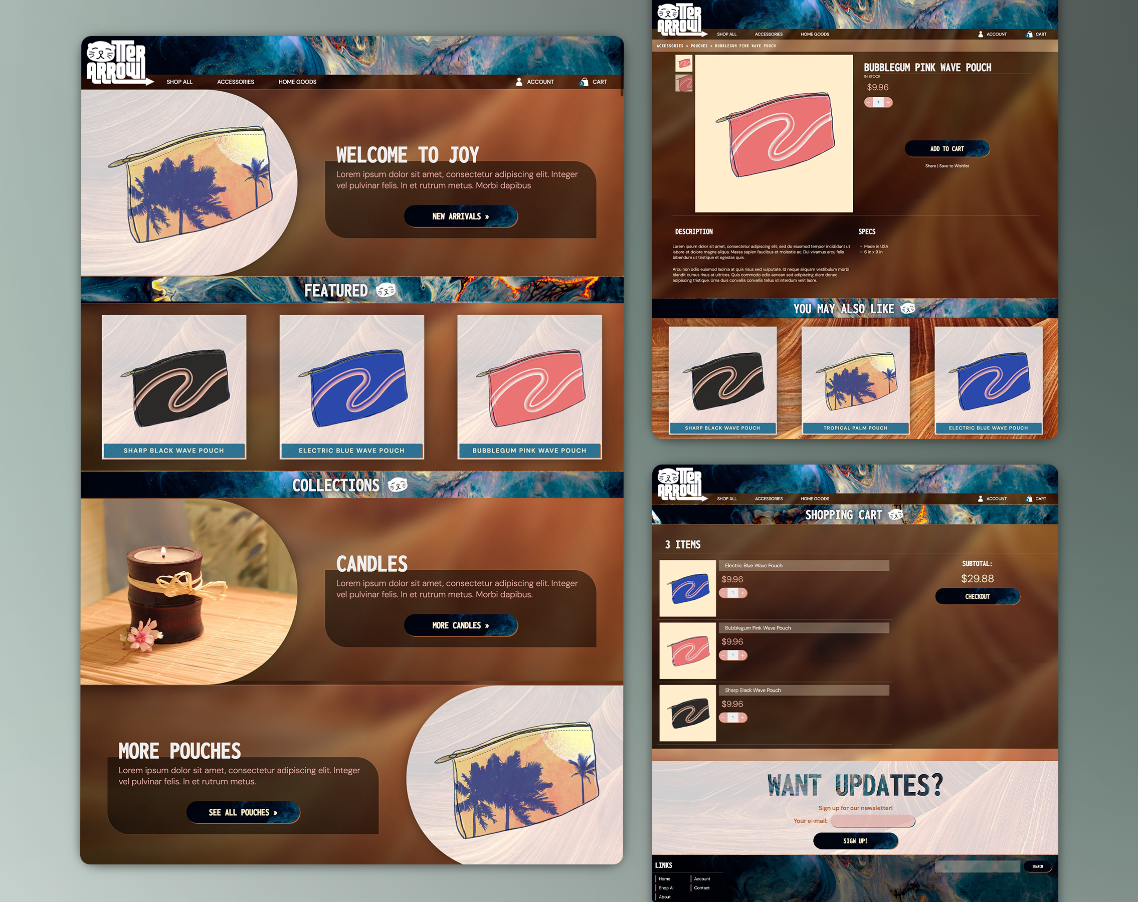 Otter Arrow Branding and Website